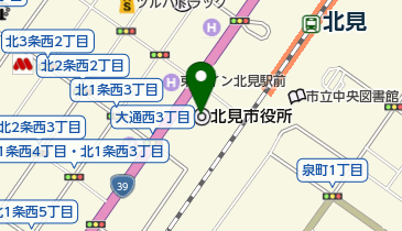 北明軒の地図画像