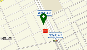 一休そば 花園店の地図画像