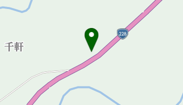 千軒そば店の地図画像