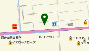 そば処 福住 斜里店の地図画像