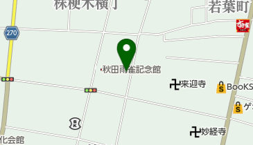 蕎麦や金の銀杏の地図画像