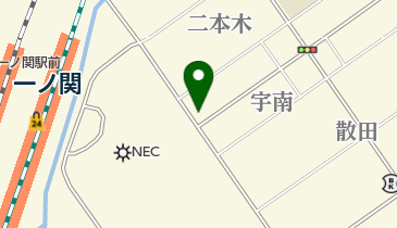 蕎香の地図画像