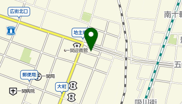 直利庵の地図画像