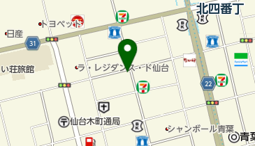 きそばたかみの地図画像