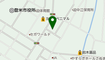 しなの庵の地図画像