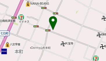 そば久司の地図画像