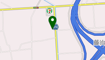 銅谷そばの地図画像