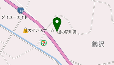 蕎麦六の地図画像