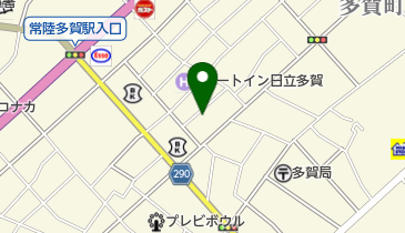 さらしな 日立店の地図画像