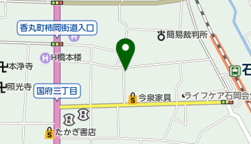 あかし庵の地図画像