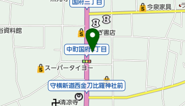 東京庵の地図画像