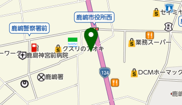 ばんどう太郎 鹿嶋店の地図画像