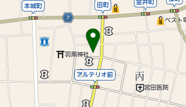 塙屋そば店の地図画像