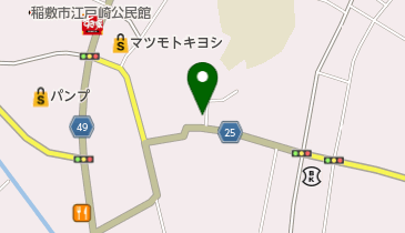 いなばやの地図画像