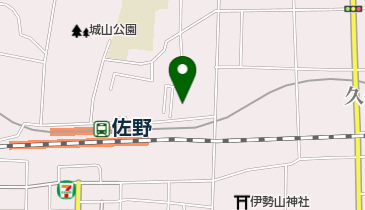 あら川の地図画像