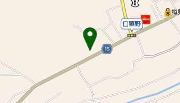 い志や料理店の地図画像