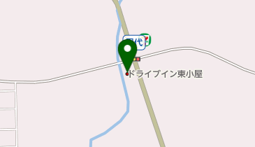 東小屋の地図画像