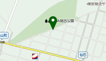 せんごく庵の地図画像