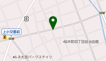 原口きそばの地図画像