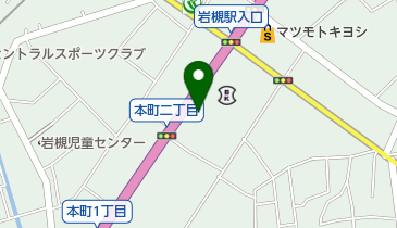 やぶそばの地図画像