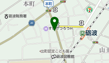 ラーメン・ギョーザ 杏の地図画像