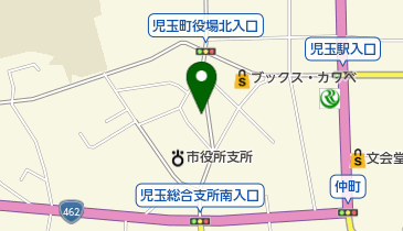 信濃そばの地図画像