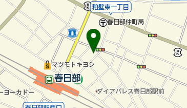 更科そば店の地図画像