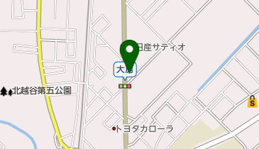 長寿庵 大房店の地図画像