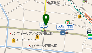 そば処 大橋屋の地図画像