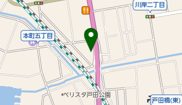 国谷そば店の地図画像