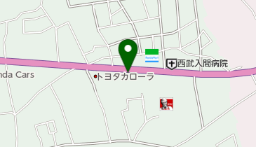 長寿庵 野田店の地図画像