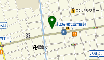 浅井庵の地図画像