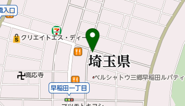 長寿庵の地図画像