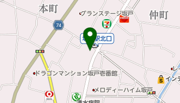 喜野屋の地図画像