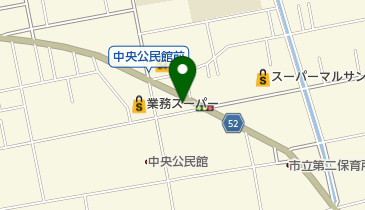 北むらそば店の地図画像
