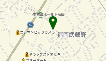 長寿庵の地図画像