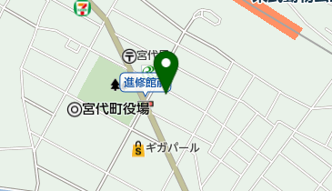 一茶宮代の地図画像