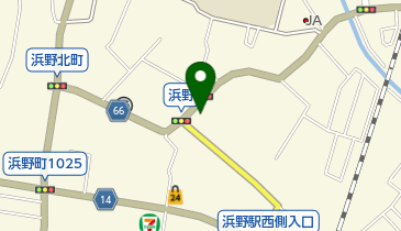 花月庵の地図画像