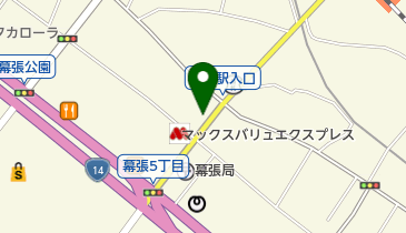 京屋の地図画像