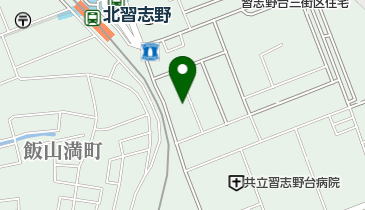 まつの家の地図画像