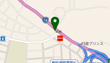 更科京屋の地図画像