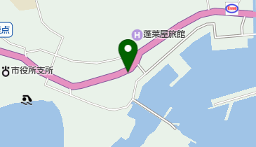 美なとそばの地図画像