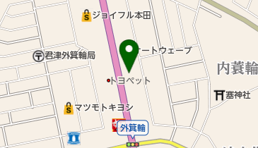寿々女庵の地図画像