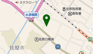 まつやの地図画像