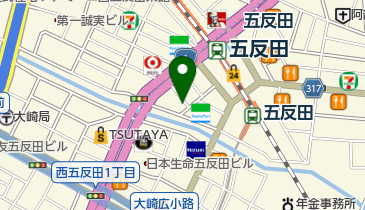 そば処高はしの地図画像