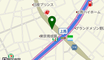 駒沢 そば蔵の地図画像