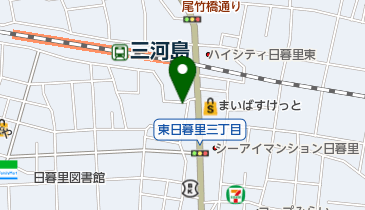 いなのやの地図画像