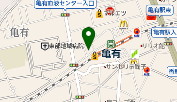 アリオ亀有駐車場 リパーク 周辺のそば うどん Navitime