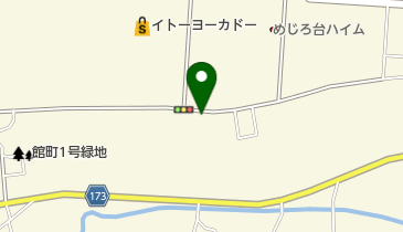 手打ちそば麦角の地図画像