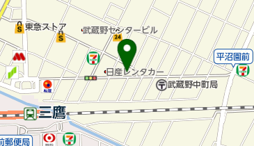 味のそば兵衛の地図画像